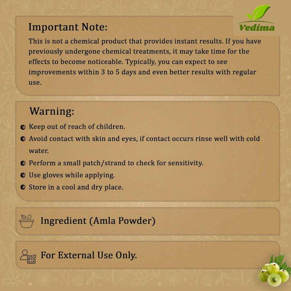 Natural Amla Powder for Hair and Skin