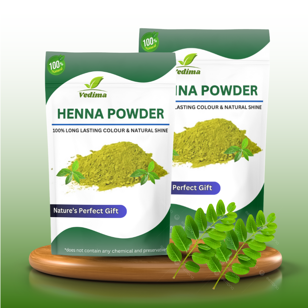 Henna Leaf Powder for Hair – Mehandi Powder - Vedima