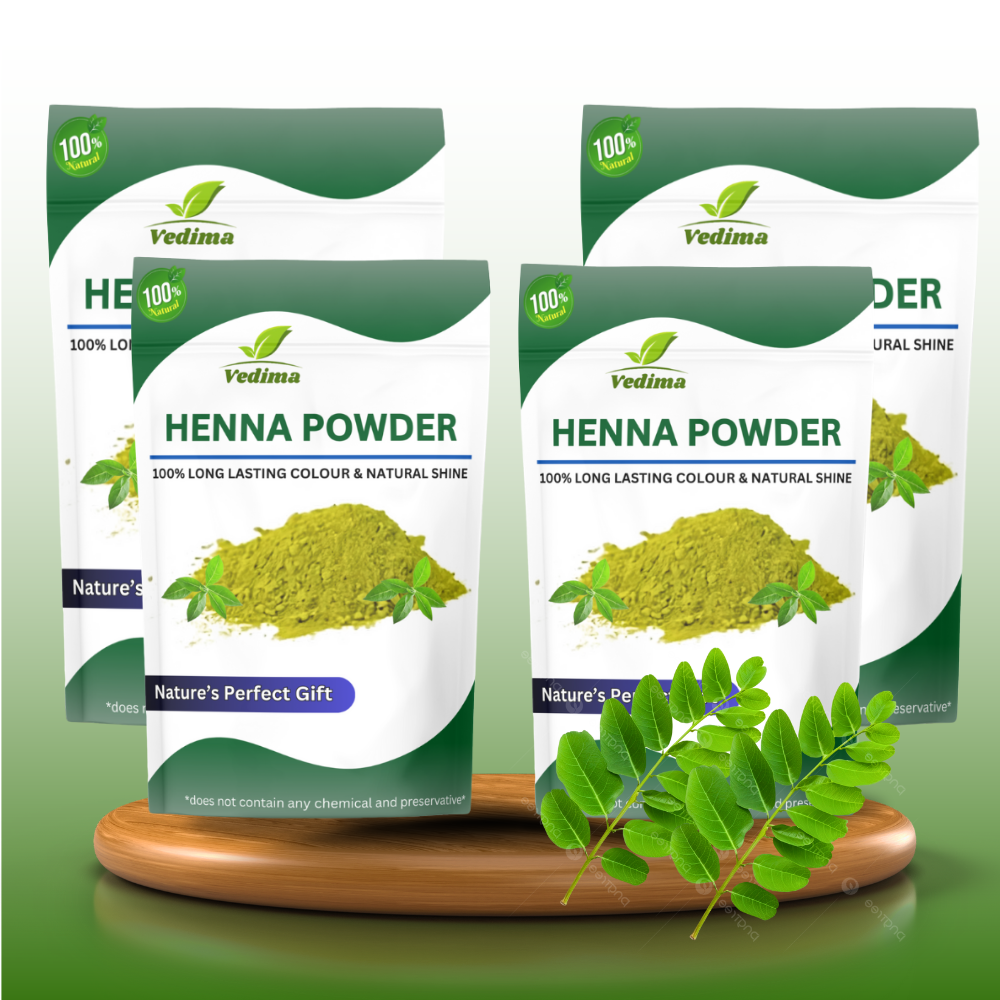 Henna Leaf Powder for Hair – Mehandi Powder - Vedima