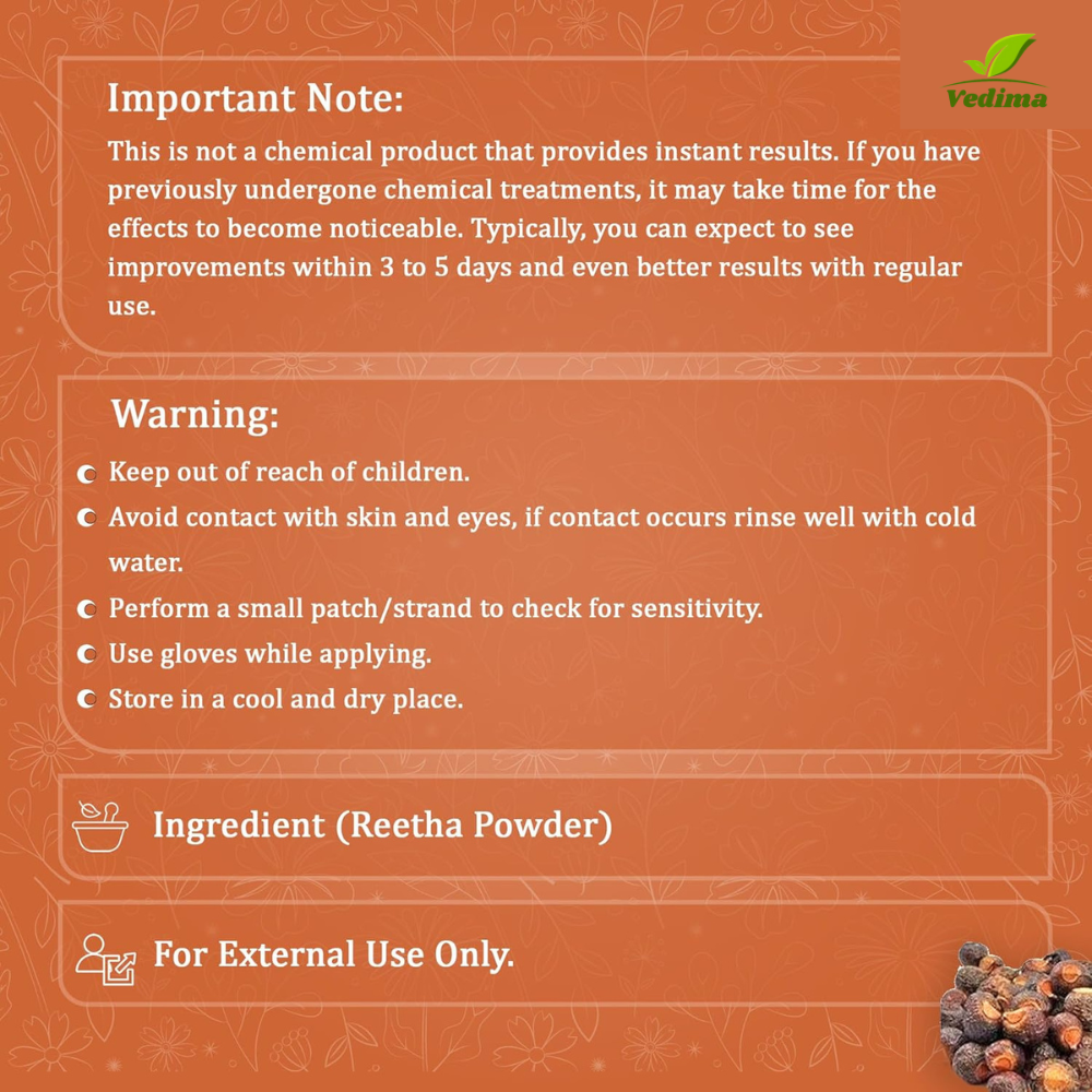 Natural Reetha Powder for Healthy Hair