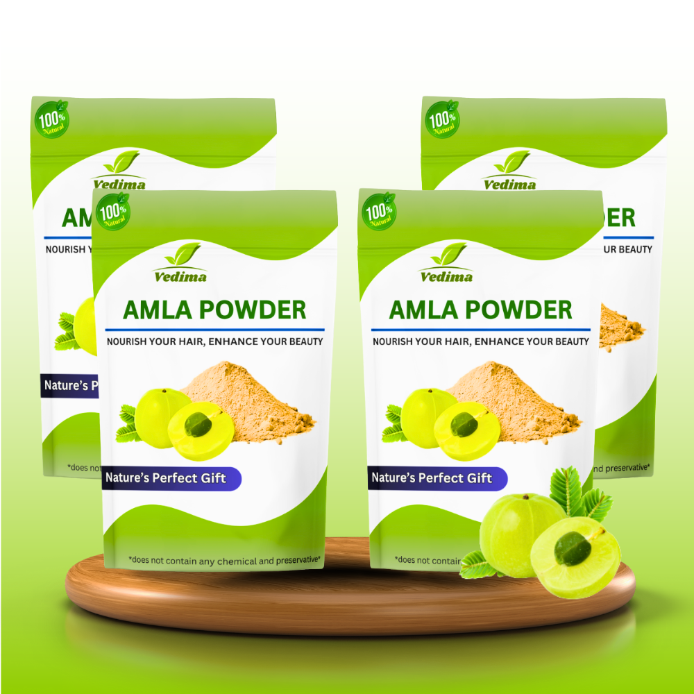 Natural Amla Powder for Hair and Skin - Vedima