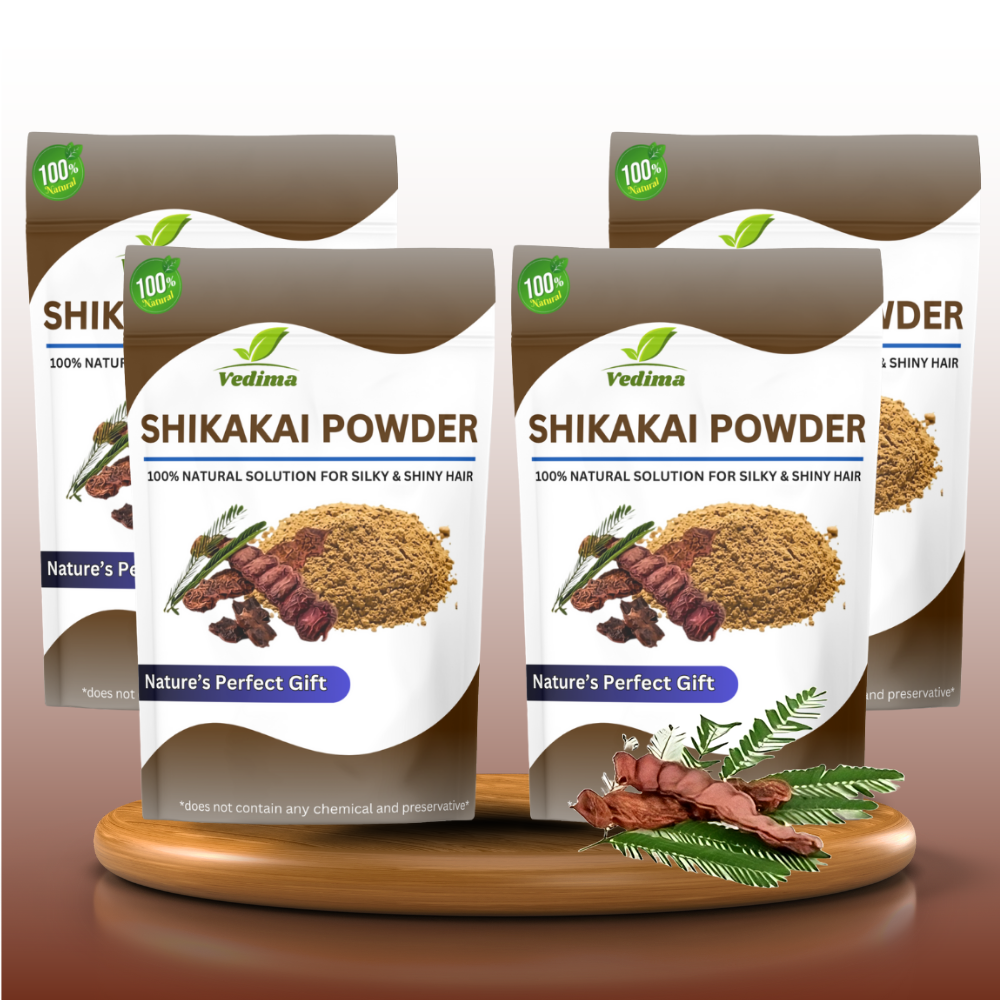 Natural Shikakai Powder for Healthy Hair - Vedima