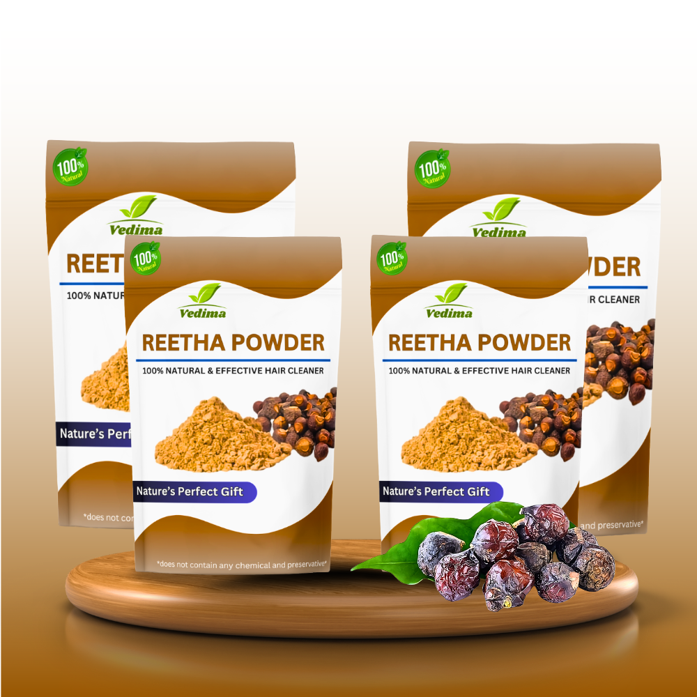 Natural Reetha Powder for Healthy Hair - Vedima