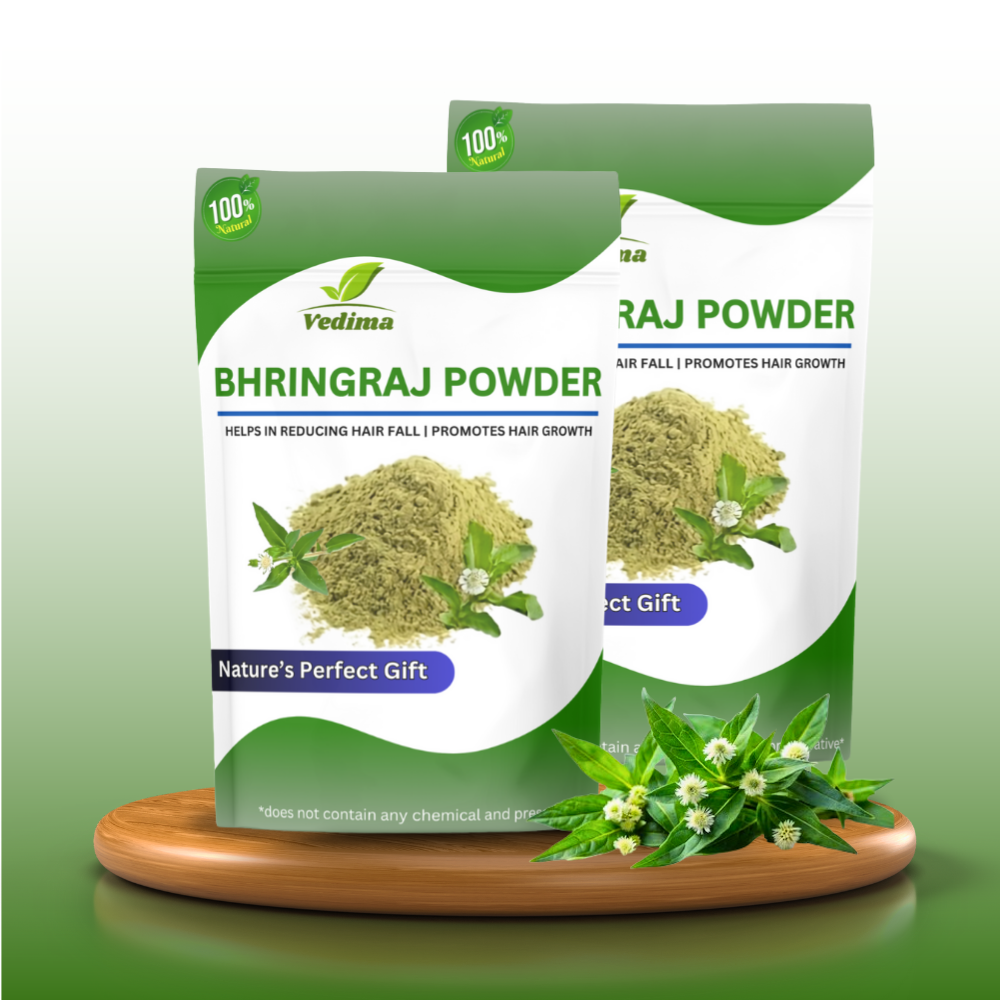 Ayurvedic Bhringraj Powder For Hair Boost - Vedima