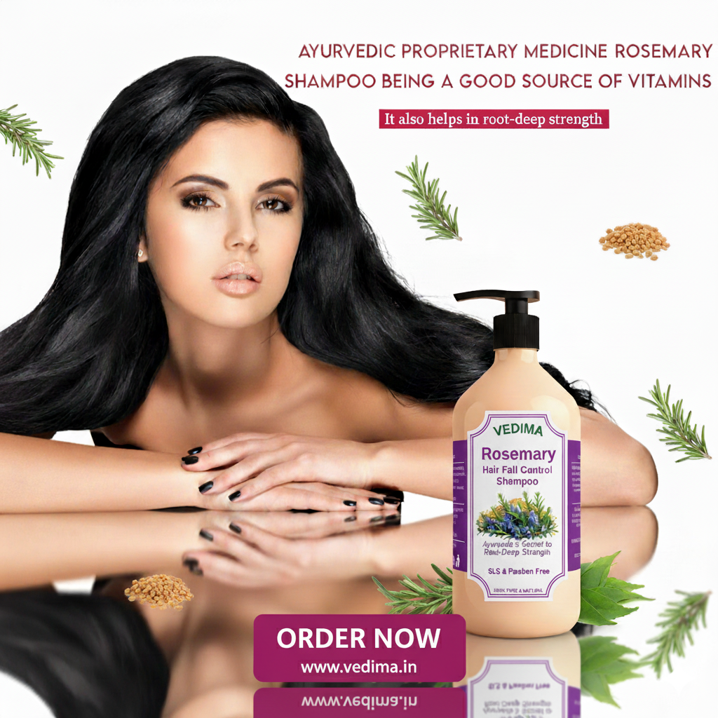 Vedima Rosemary Anti-Hair Fall Shampoo