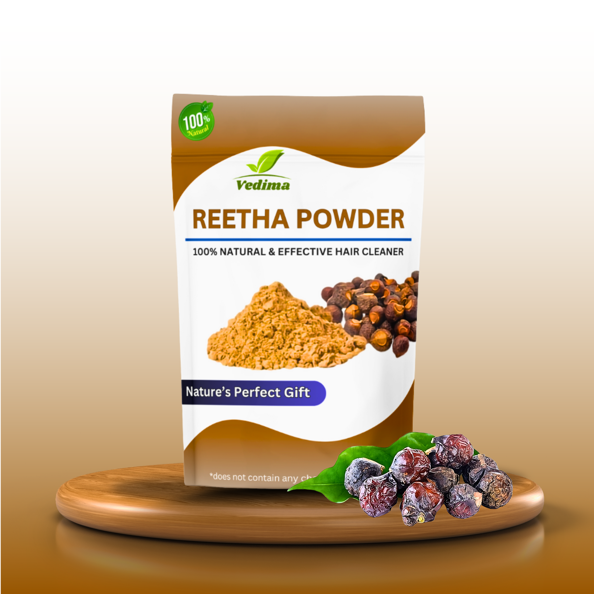 Natural Reetha Powder for Healthy Hair - Vedima