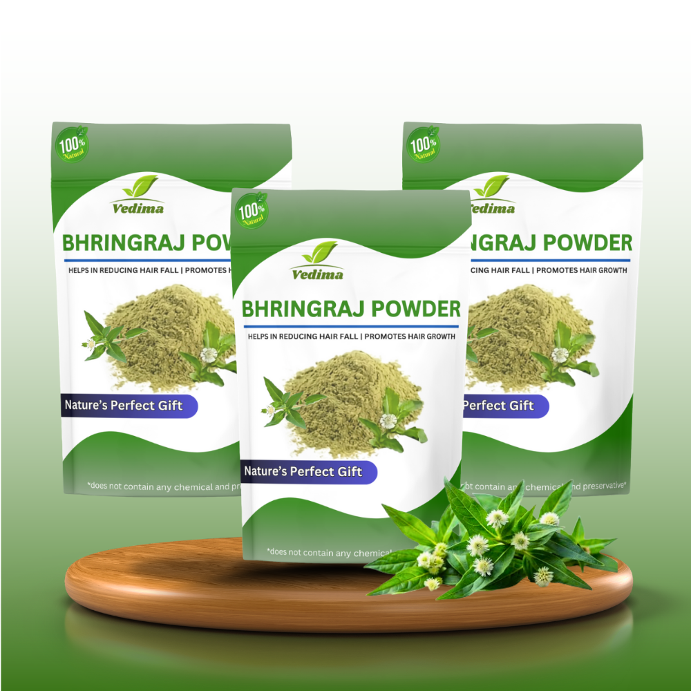 Ayurvedic Bhringraj Powder For Hair Boost - Vedima