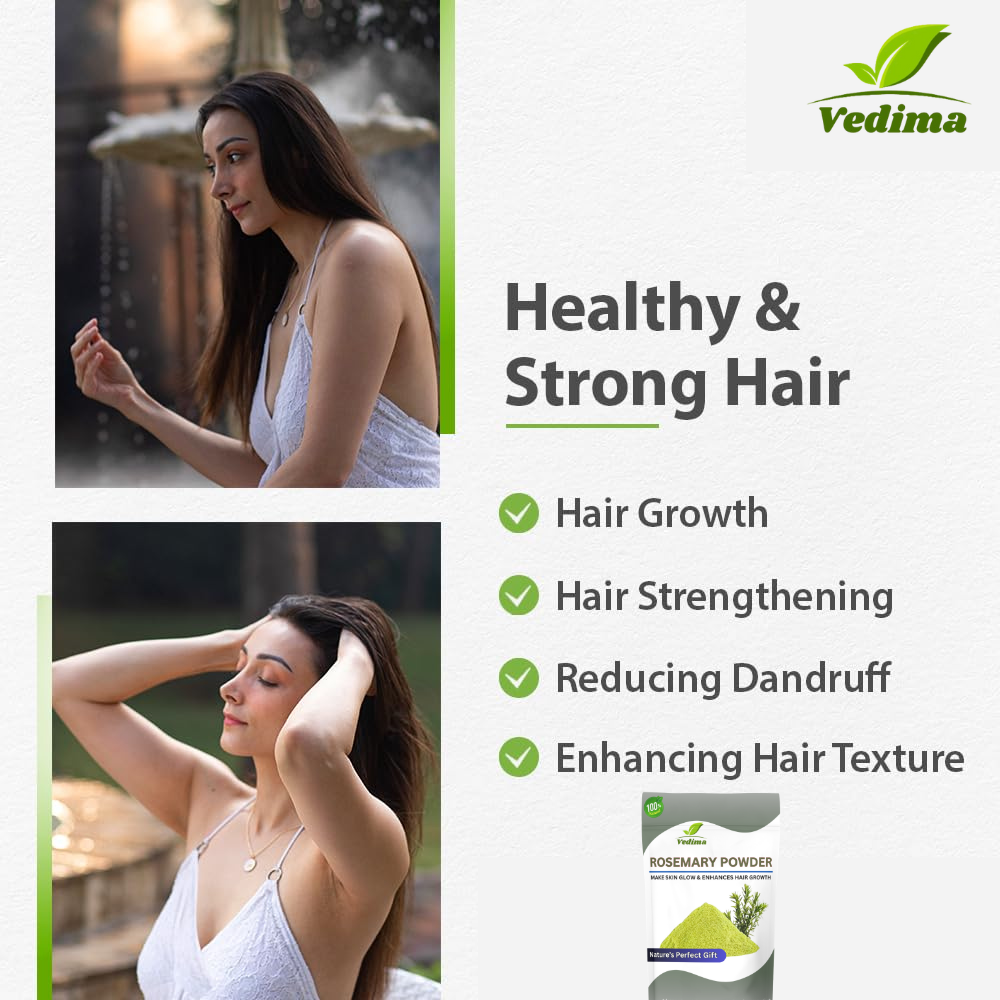Rosemary Powder for Hair Growth - Vedima