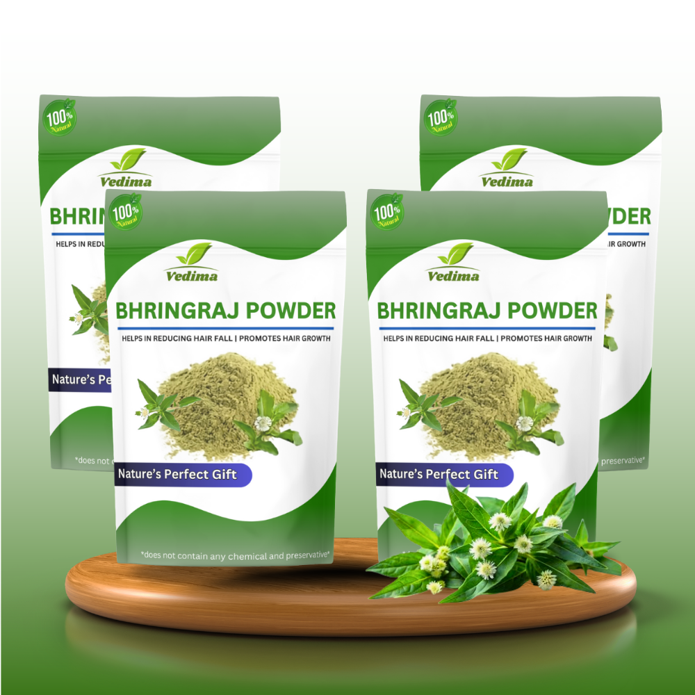 Ayurvedic Bhringraj Powder For Hair Boost - Vedima