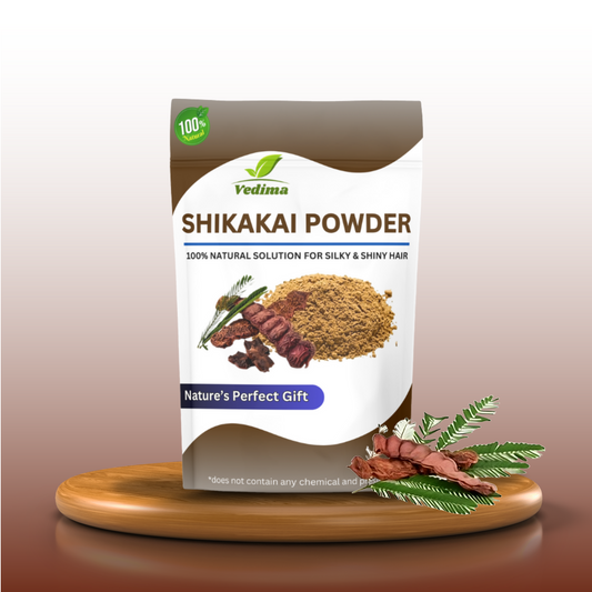 Natural Shikakai Powder for Healthy Hair - Vedima