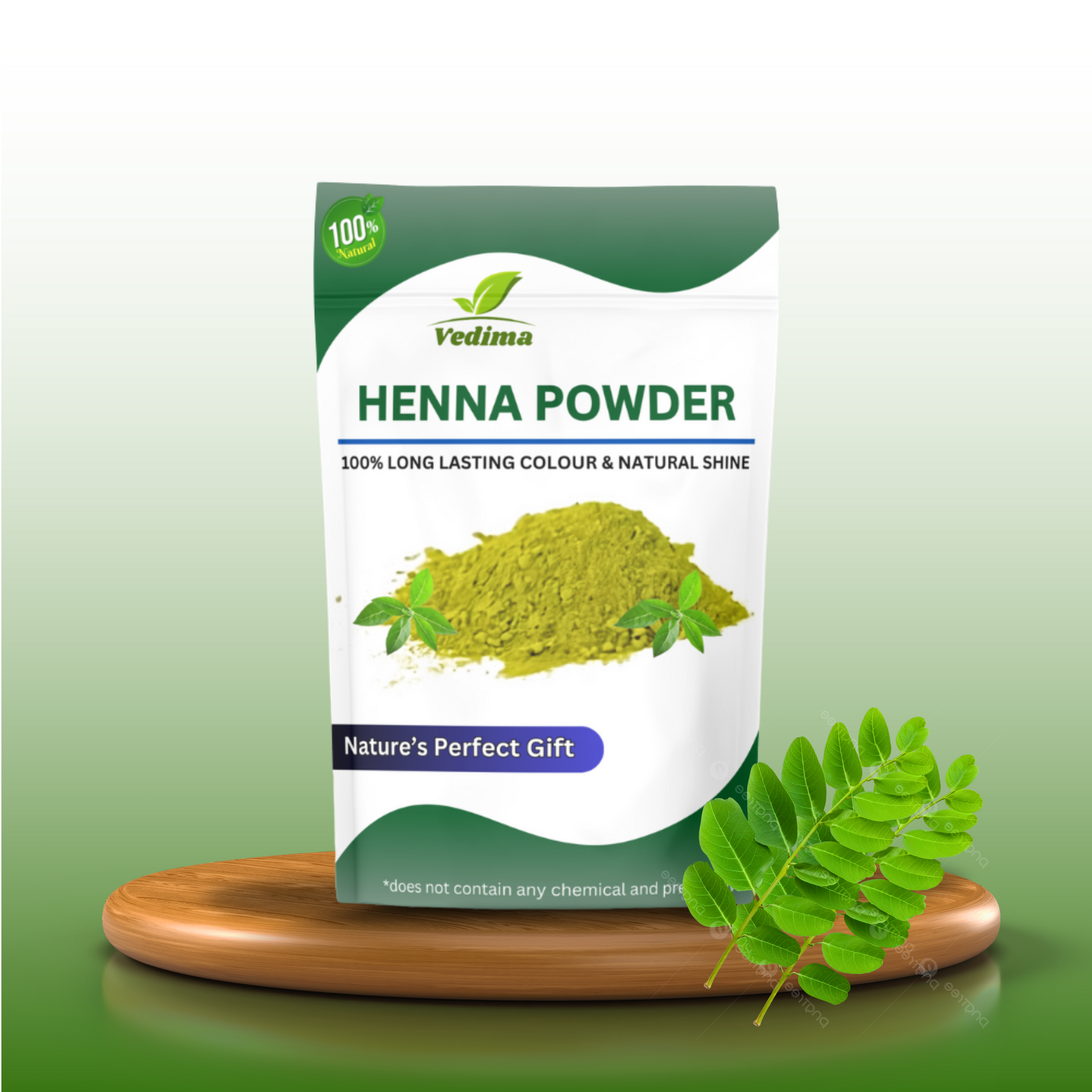 Henna Leaf Powder for Hair – Mehandi Powder - Vedima