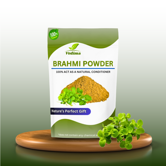 Ayurvedic Brahmi Powder For Hair Growth - Vedima