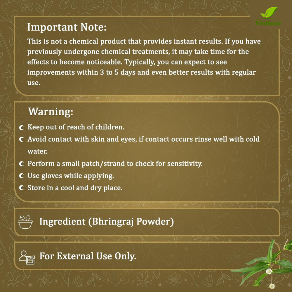 Ayurvedic Bhringraj Powder For Hair Boost