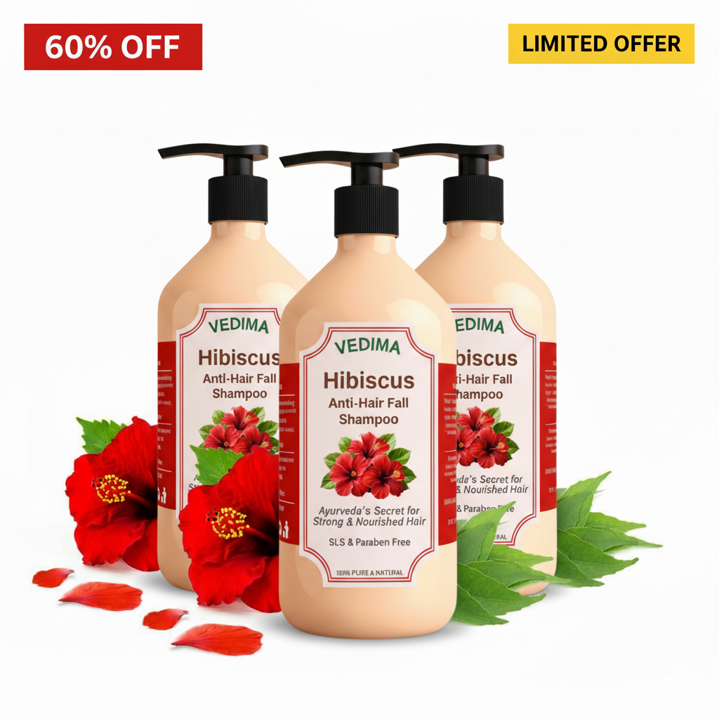 Vedima Hibiscus Anti-Hair Fall Shampoo