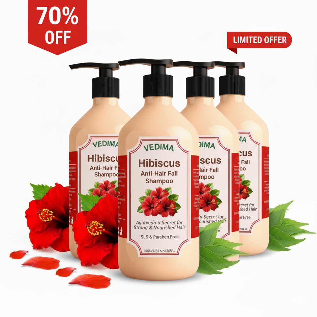 Vedima Hibiscus Anti-Hair Fall Shampoo