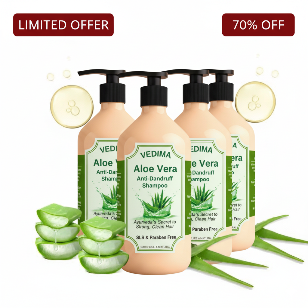 Vedima Aloe Vera Anti-Dandruff Shampoo