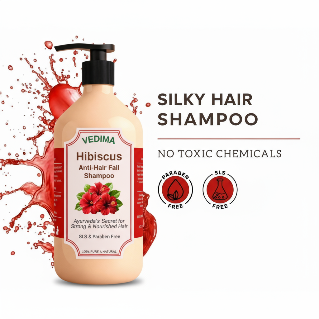 Vedima Hibiscus Anti-Hair Fall Shampoo