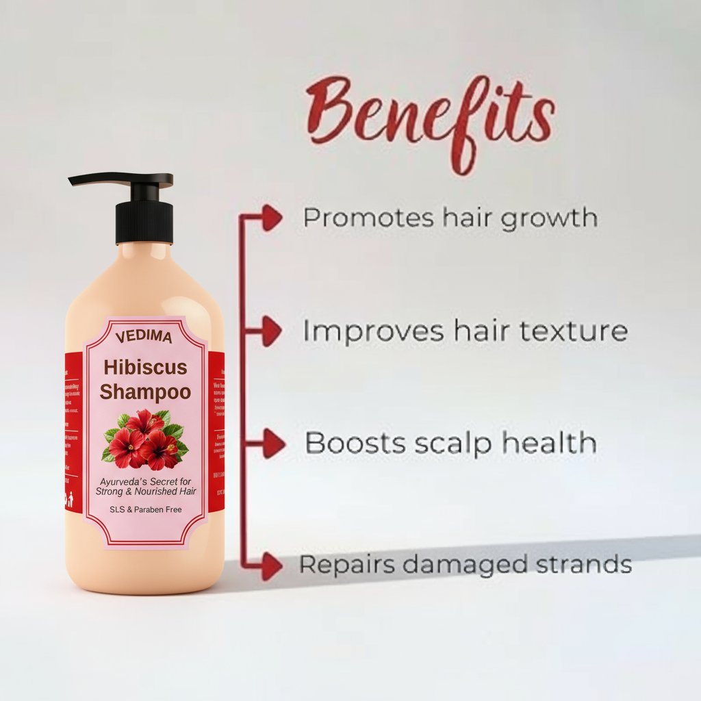 Vedima Hibiscus Anti-Hair Fall Shampoo